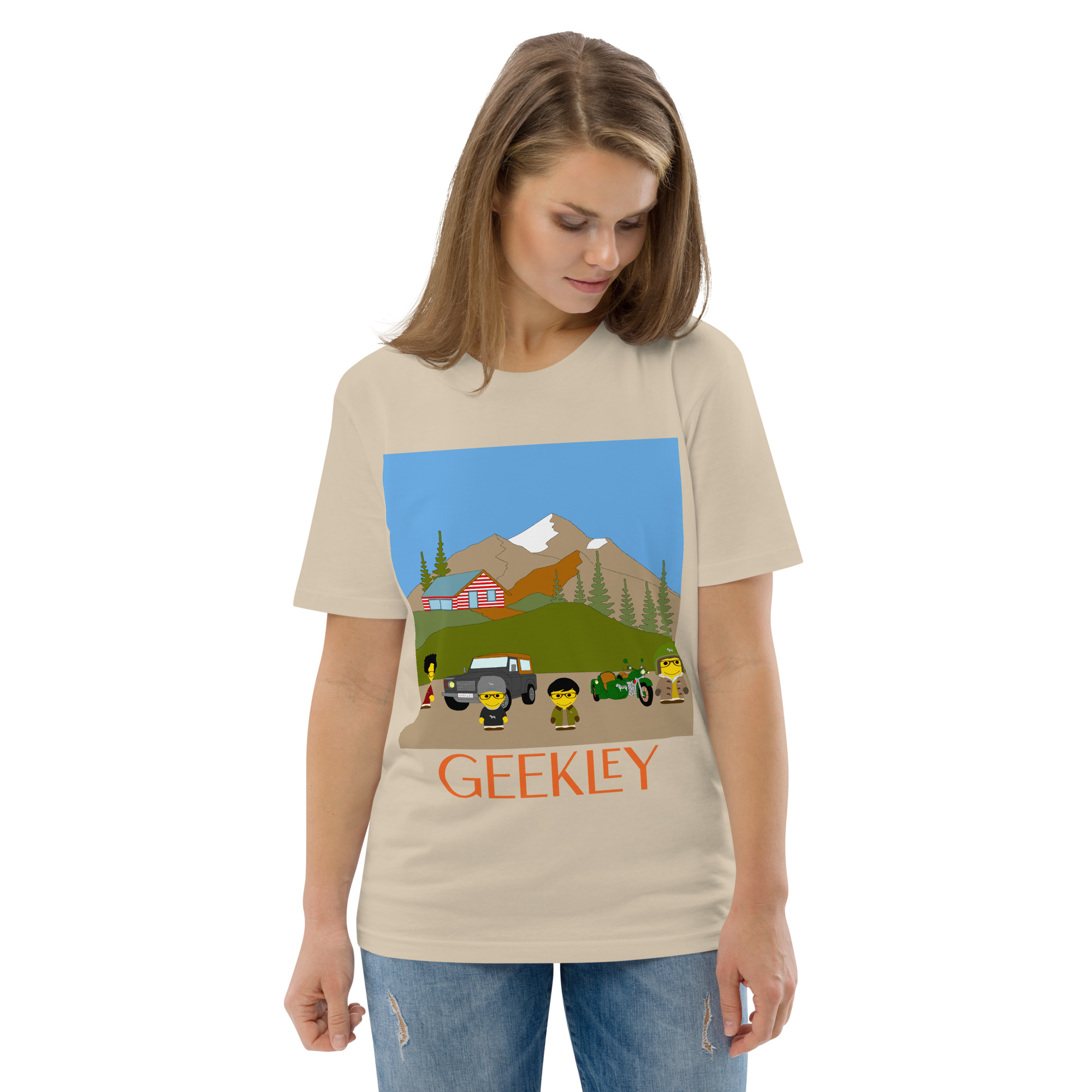 T-shirt unisexe en coton biologique "Country journey" – Image 22