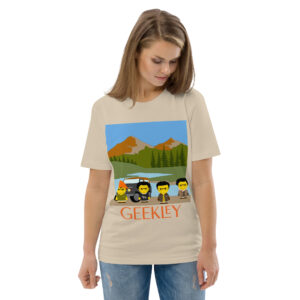 T-shirt unisexe en coton biologique "Country journey part II"