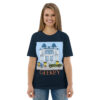 T-shirt unisexe en coton biologique "Racing team...on your mark ready go"