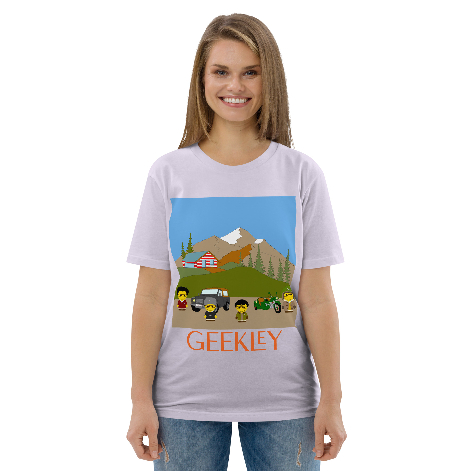 T-shirt unisexe en coton biologique "Country journey" – Image 27