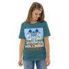 T-shirt unisexe en coton biologique "Home sweet home"