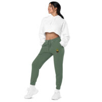 Pantalon de sport teint par pigment - pull col rond noir - Dorian