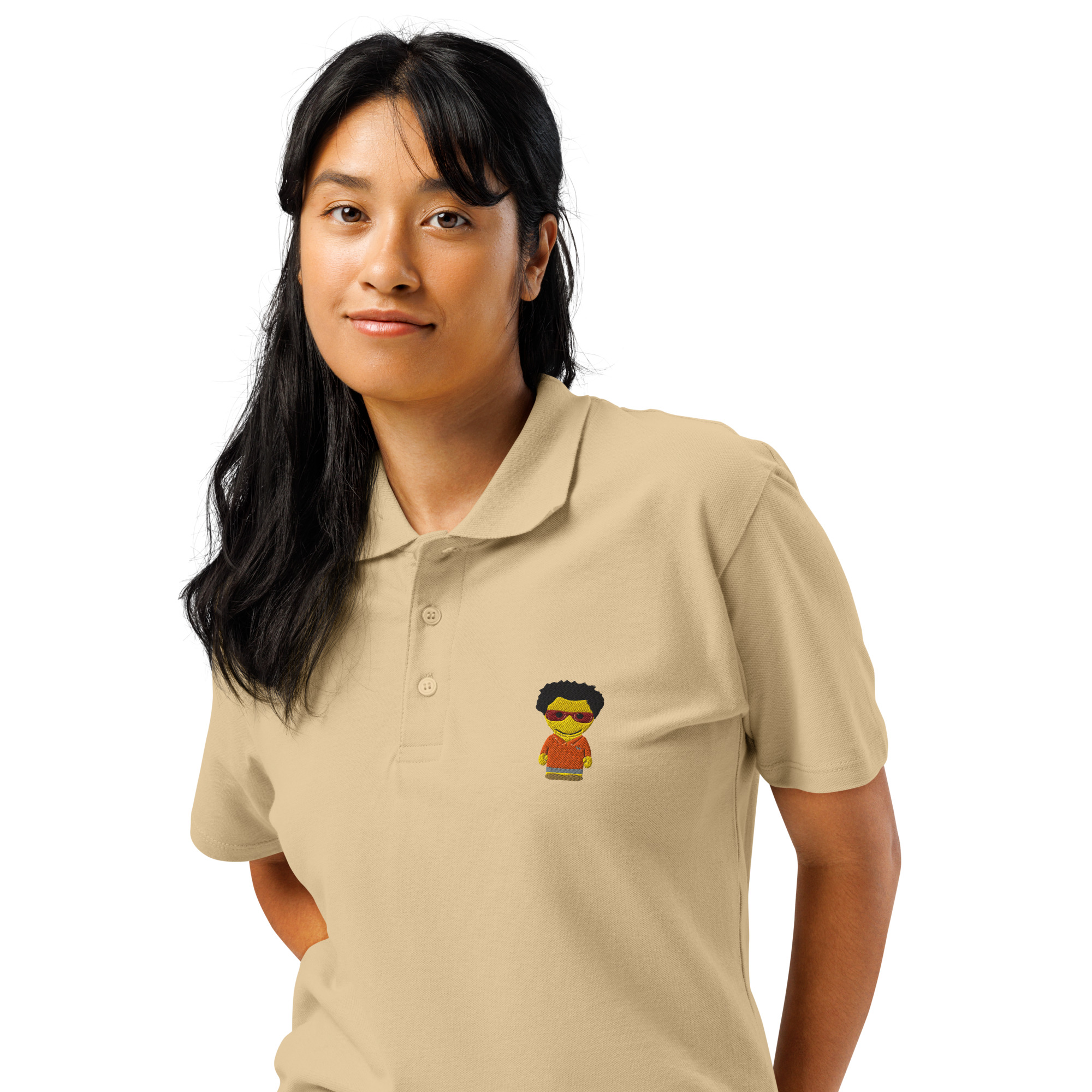 Polo piqué premium unisexe  (POLUNI-LOGORA-CC2001)