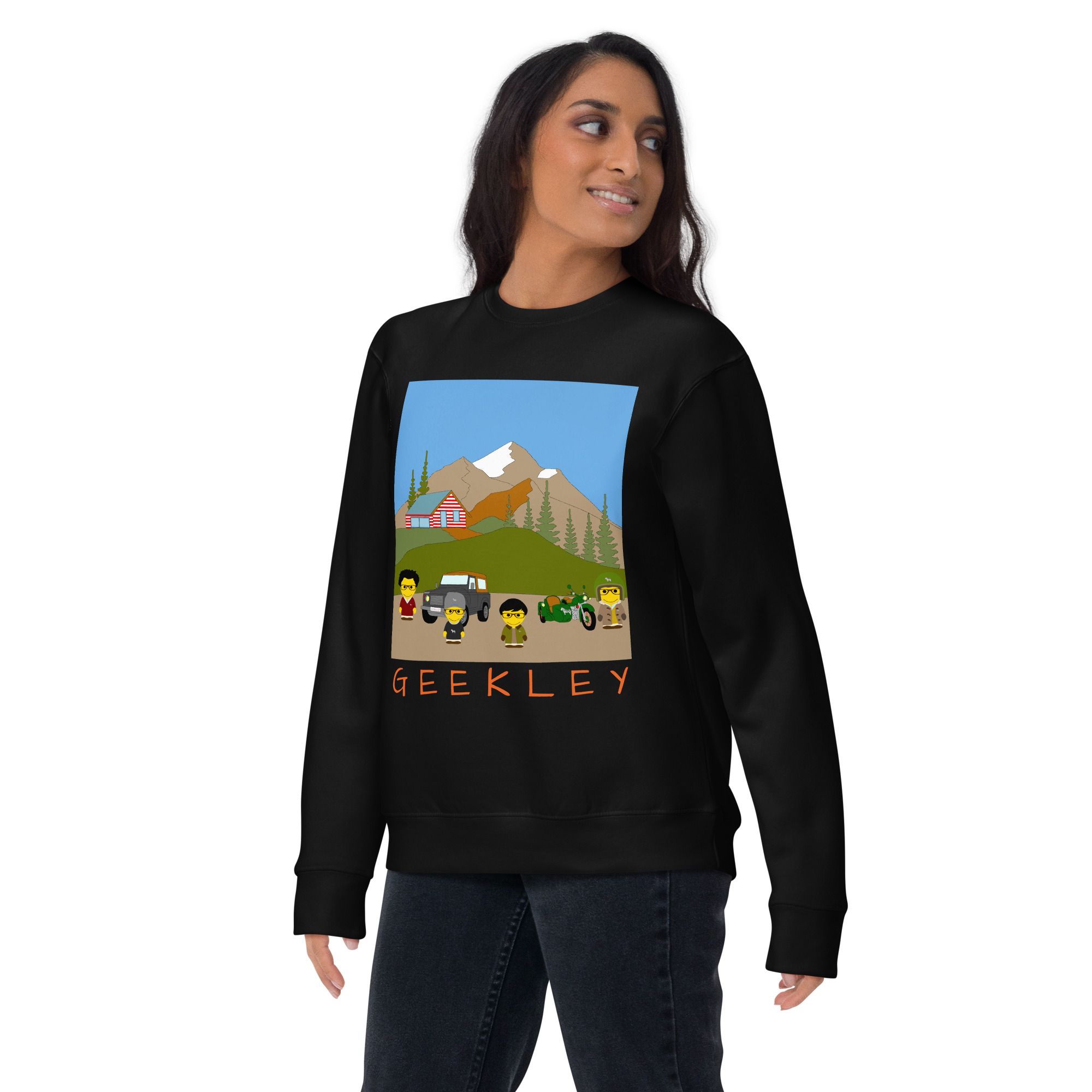 Sweatshirt premium unisexe "Country journey part II"