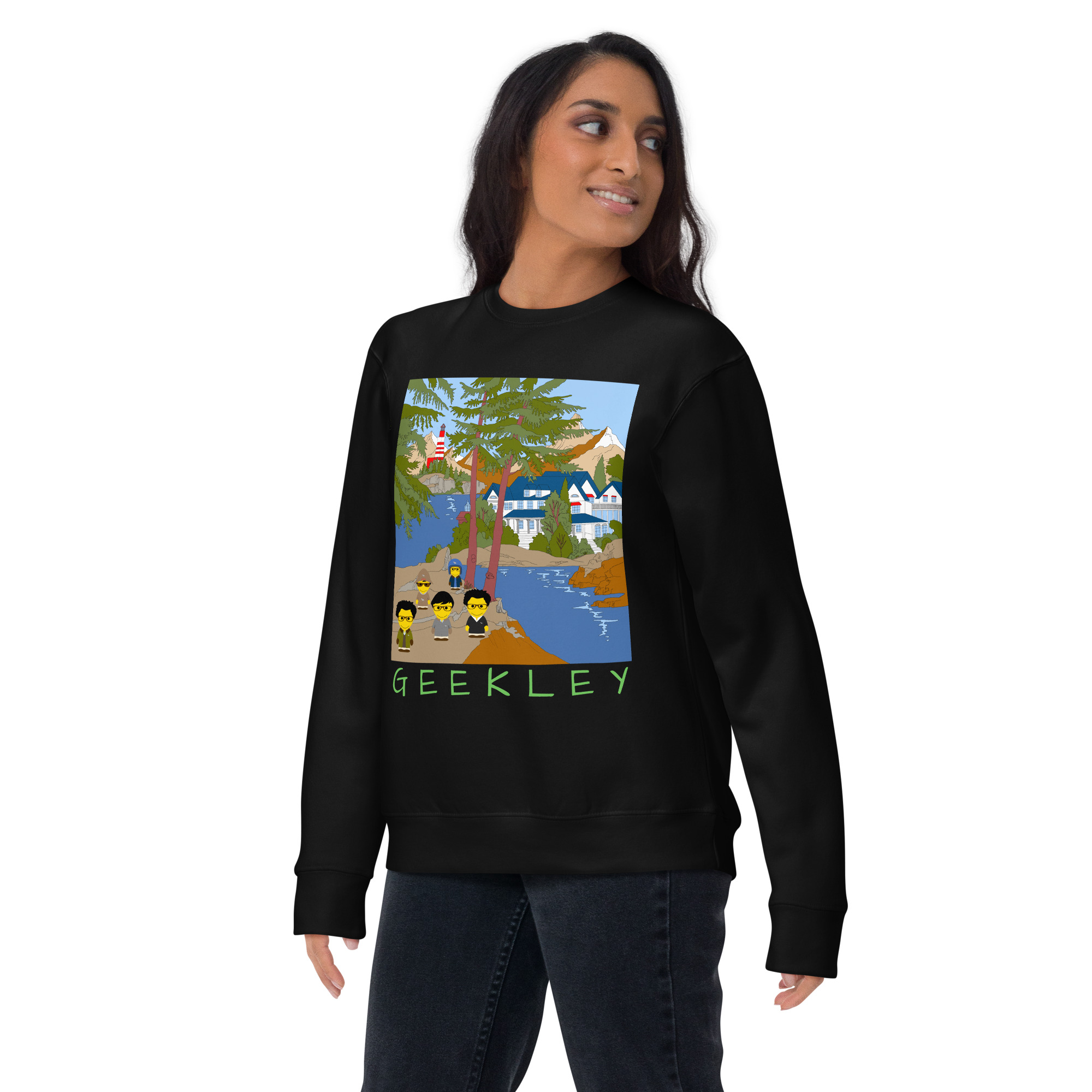 Sweatshirt premium unisexe "It was another week end"