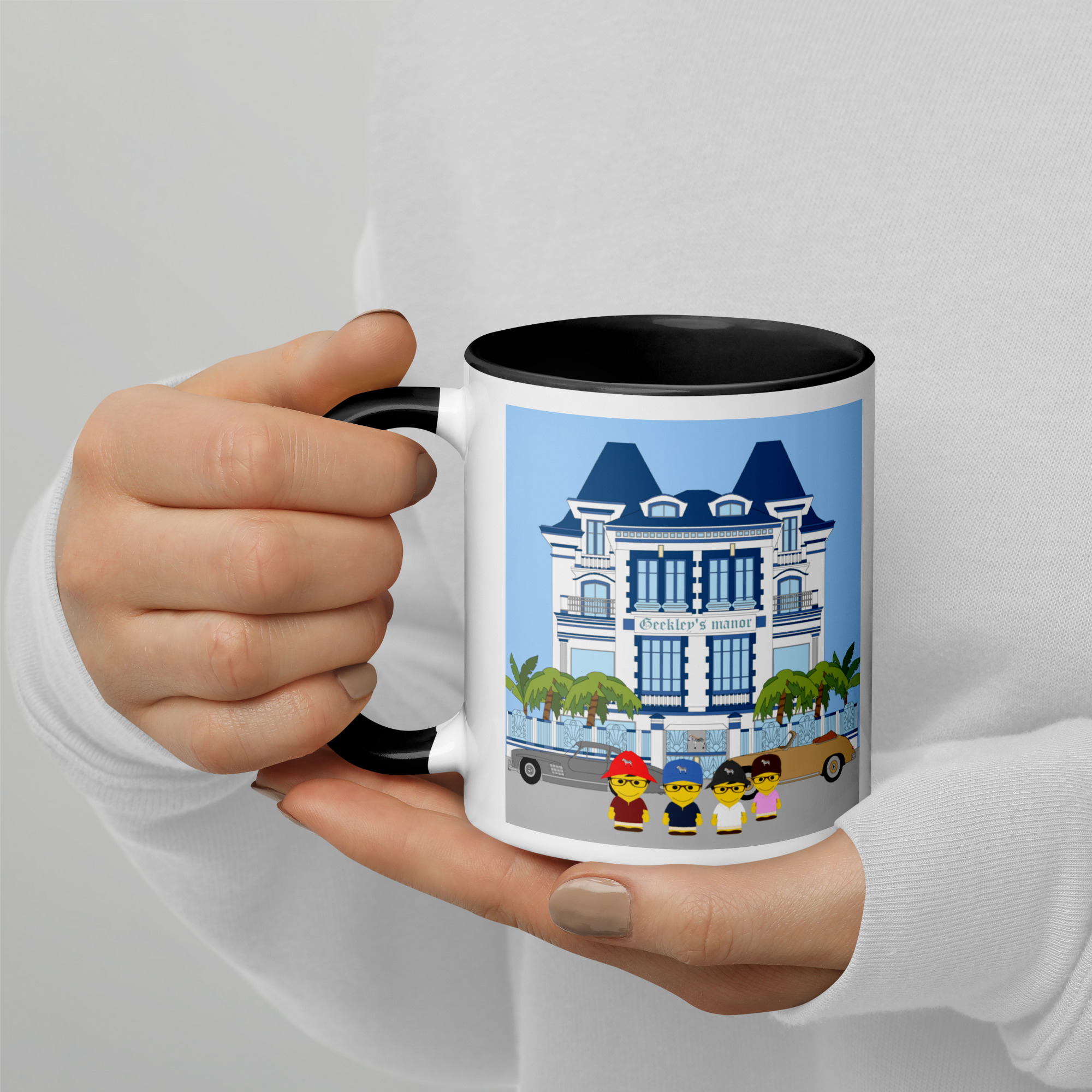 Mug coloré "Home sweet home"