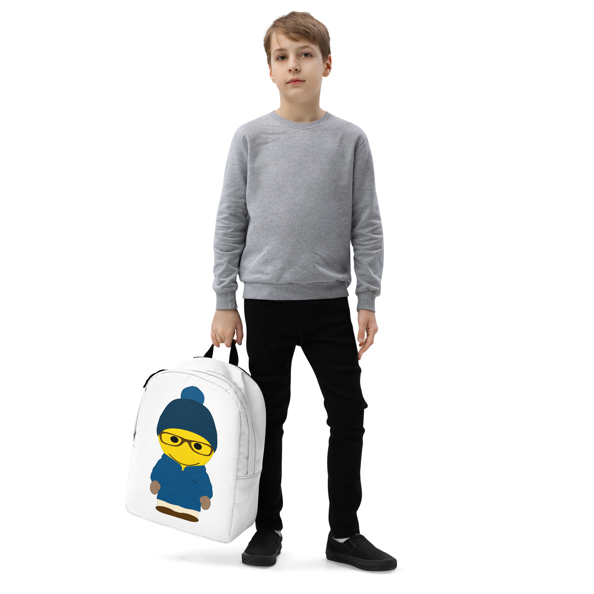 Sac à dos minimaliste - anorak marine - Fitzgerald