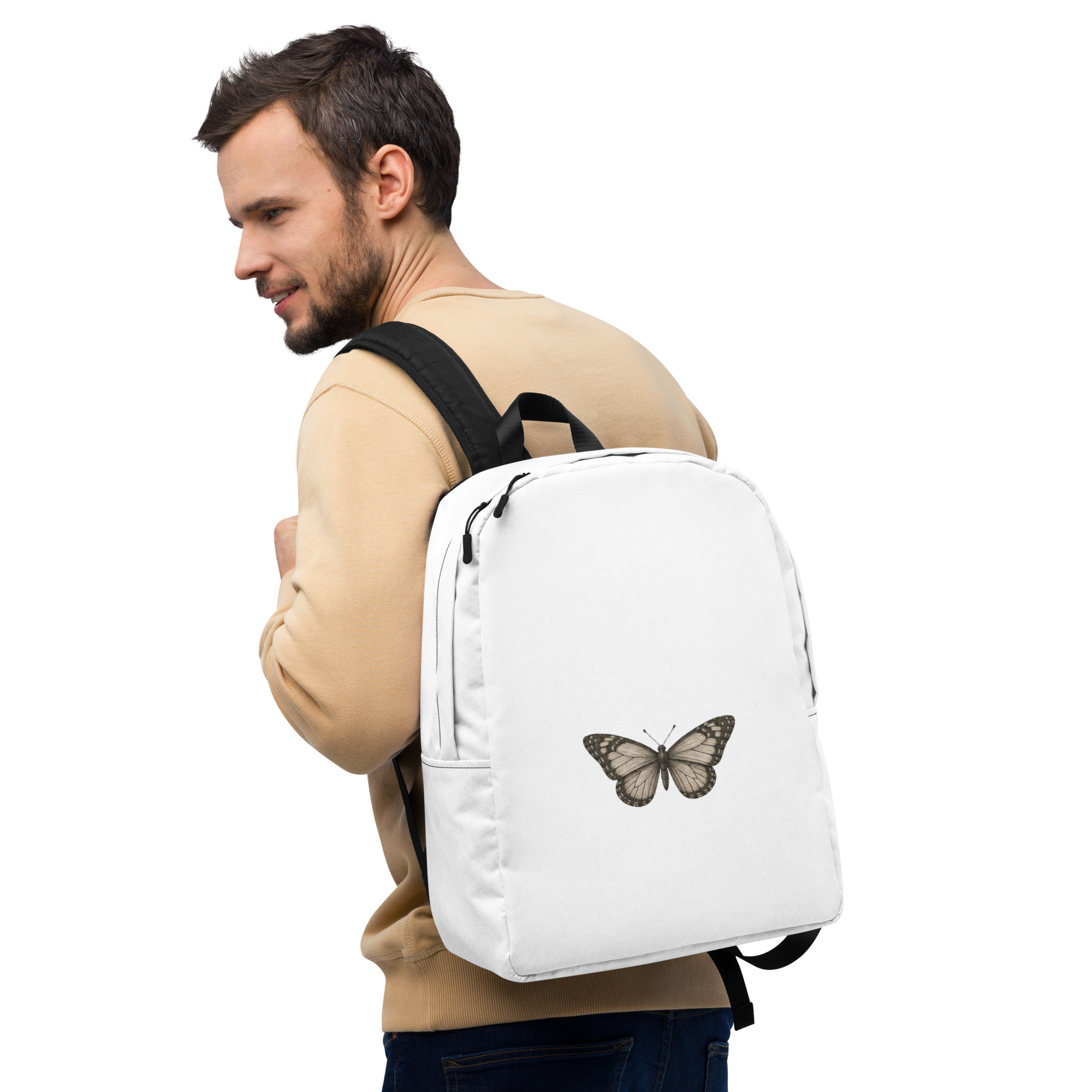 Sac à dos minimaliste "Maison GEEKLEY" - papillon