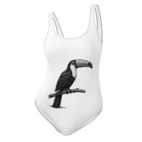 Maillot de bain 1 pièce "Maison GEEKLEY" - toucan