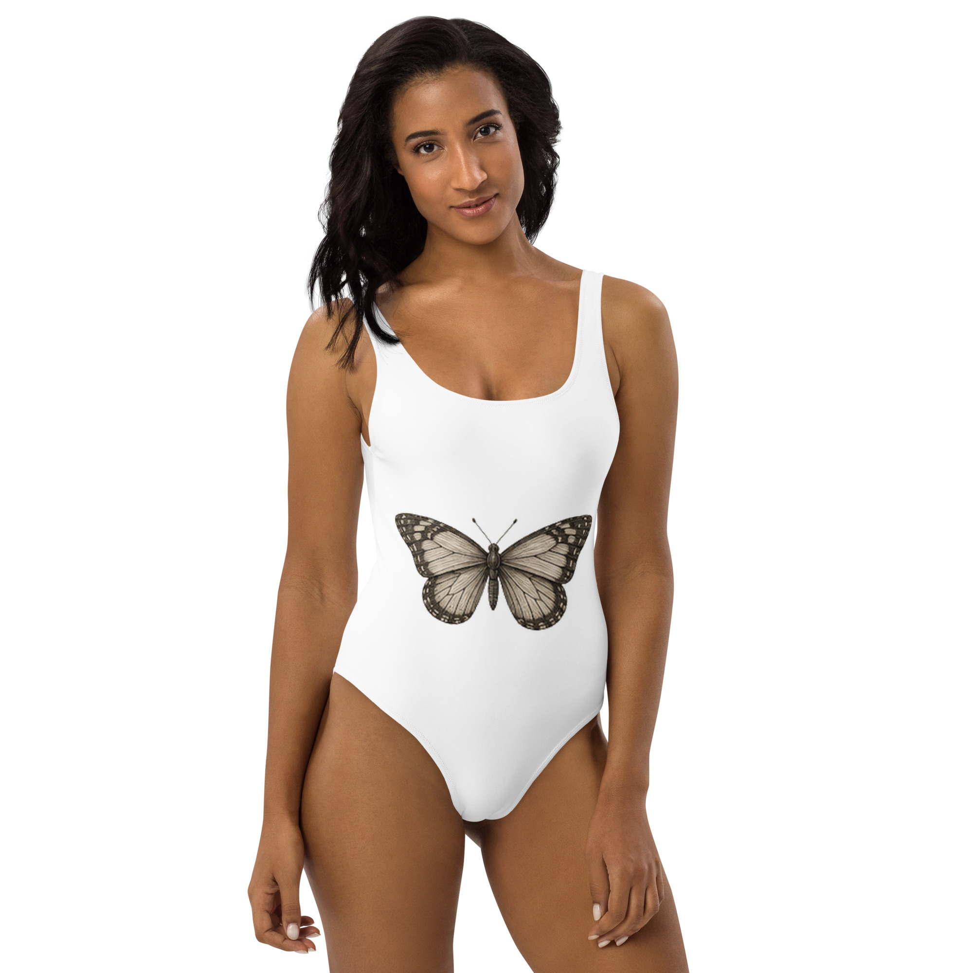 Maillot de bain 1 pièce "Maison GEEKLEY" - papillon