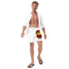 Short de bain recyclé - anorak bordeaux – Dorian