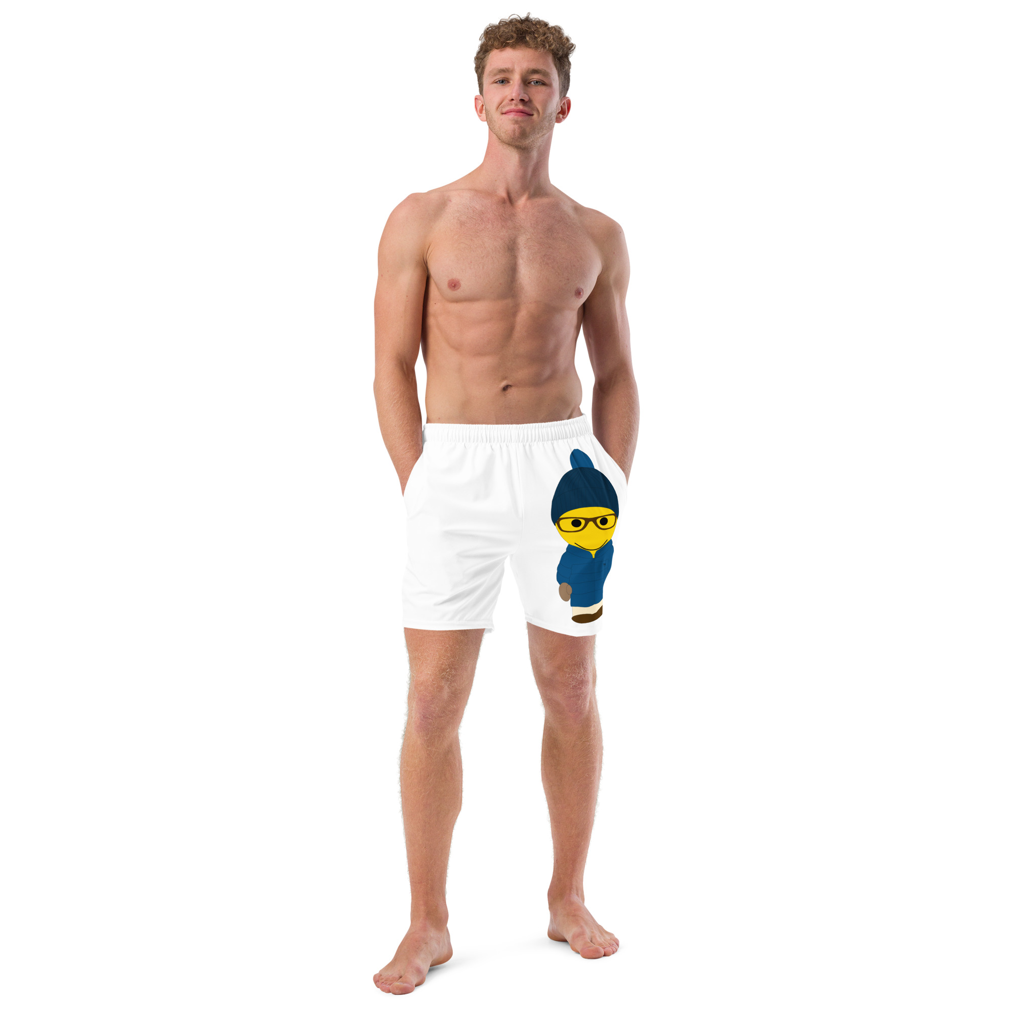 Short de bain recyclé - anorak marine - Fitzgerald