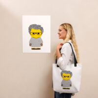 Tote bag - anorak gris - Alistair
