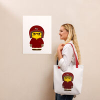 Tote bag - anorak bordeaux – Dorian