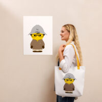 Tote bag - anorak camel - Edgar