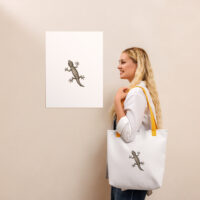 Tote bag "MAISON GEEKLEY" – gecko