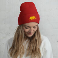 Bonnet à revers "Maison GEEKLEY" - rhinoceros