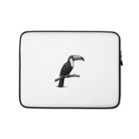 Housse pour ordinateur portable "Maison GEEKLEY" – toucan