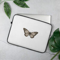 Housse pour ordinateur portable "Maison GEEKLEY" – papillon