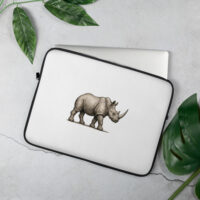 Housse pour ordinateur portable "Maison GEEKLEY" – rhinoceros