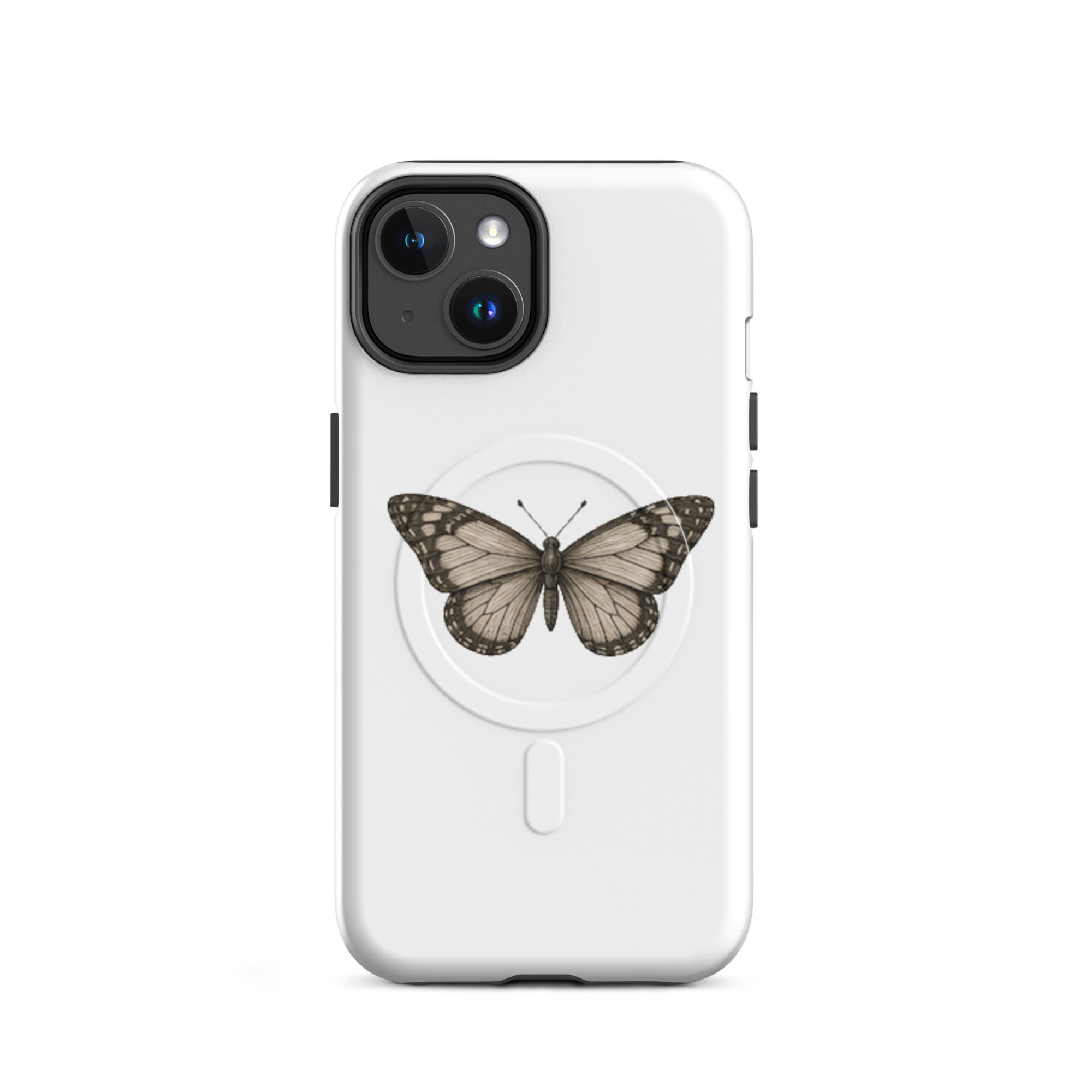 Coque iPhone® (MagSafe®) "Maison GEEKLEY" - papillon