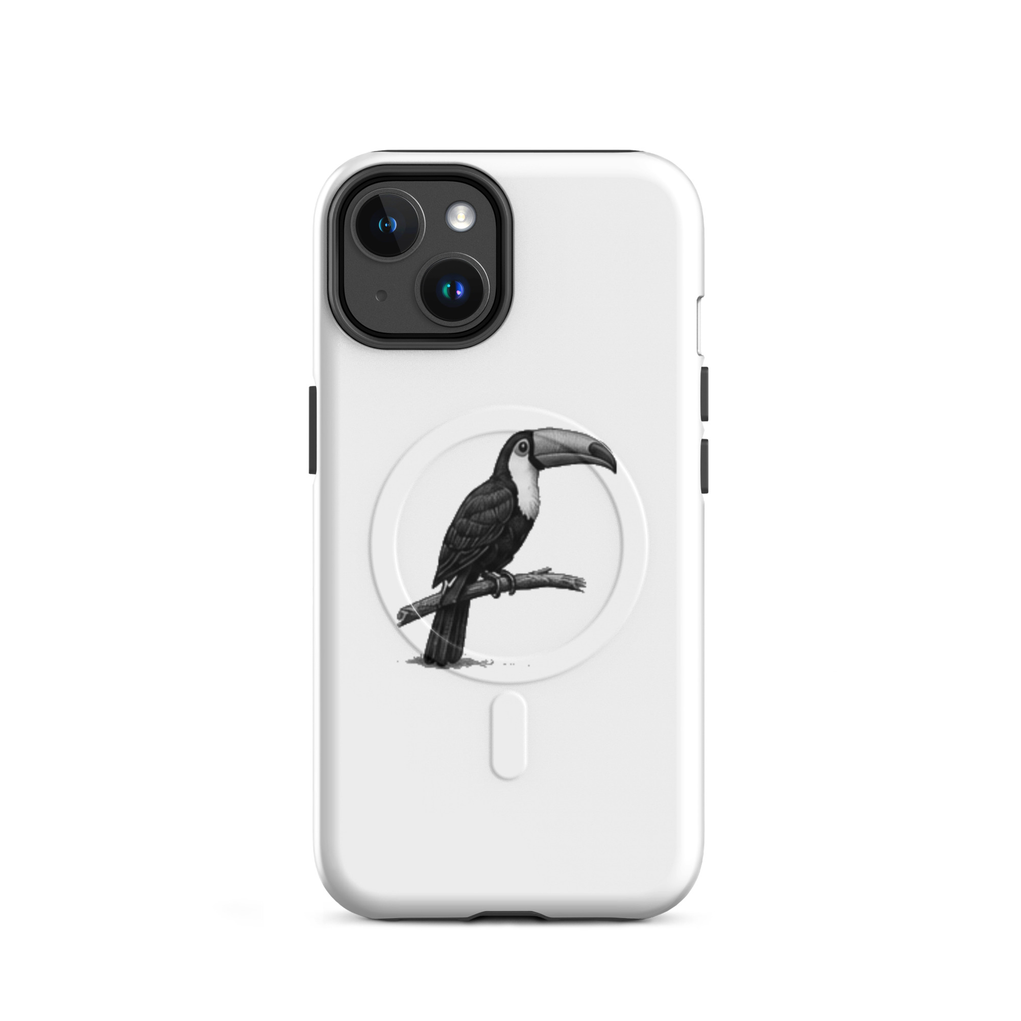 Coque iPhone® (MagSafe®) "Maison GEEKLEY" - toucan