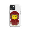 Coque solide pour iPhone® avec MagSafe® - anorak bordeaux – Dorian