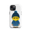 Coque solide pour iPhone® avec MagSafe® - anorak marine - Fitzgerald