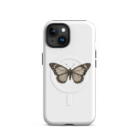 Coque iPhone® (MagSafe®) "Maison GEEKLEY" - papillon