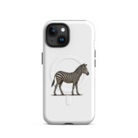 Coque iPhone® (MagSafe®) "Maison GEEKLEY" - zèbre
