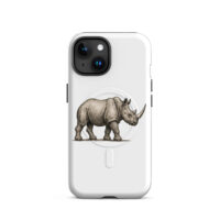Coque iPhone® (MagSafe®) "Maison GEEKLEY" - rhinoceros
