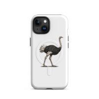 Coque iPhone® (MagSafe®) "Maison GEEKLEY" - autruche