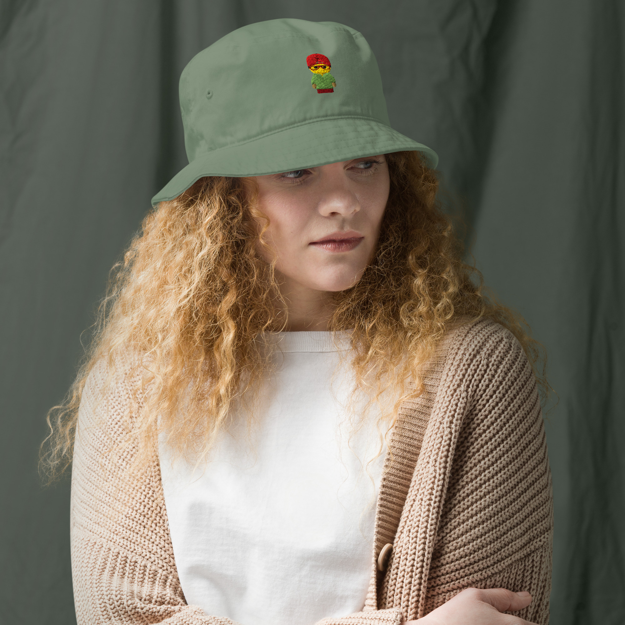 Bob écologique - anorak olive - Charles