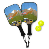 Kit de pickleball "Maison GEEKLEY" - autumn journey