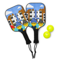 Kit de pickleball "Maison GEEKLEY" - Blue hotel