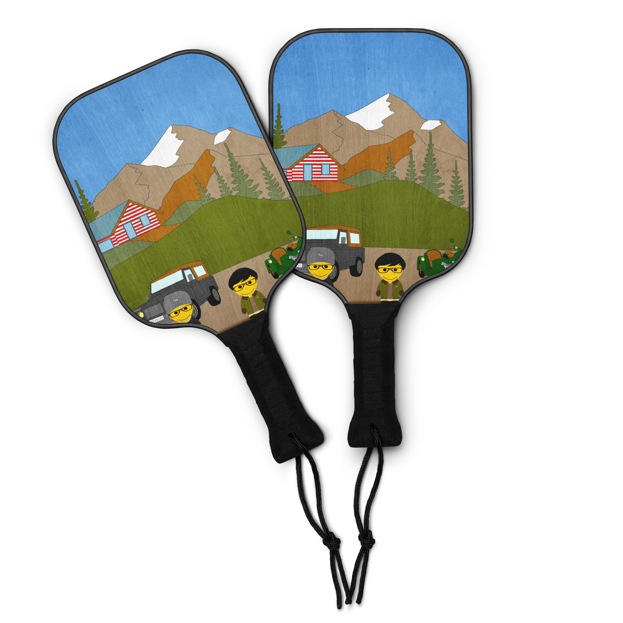 Kit de pickleball "Maison GEEKLEY" - autumn journey