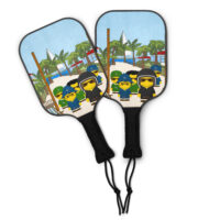 Kit de pickleball "Maison GEEKLEY" - Un été à la plage