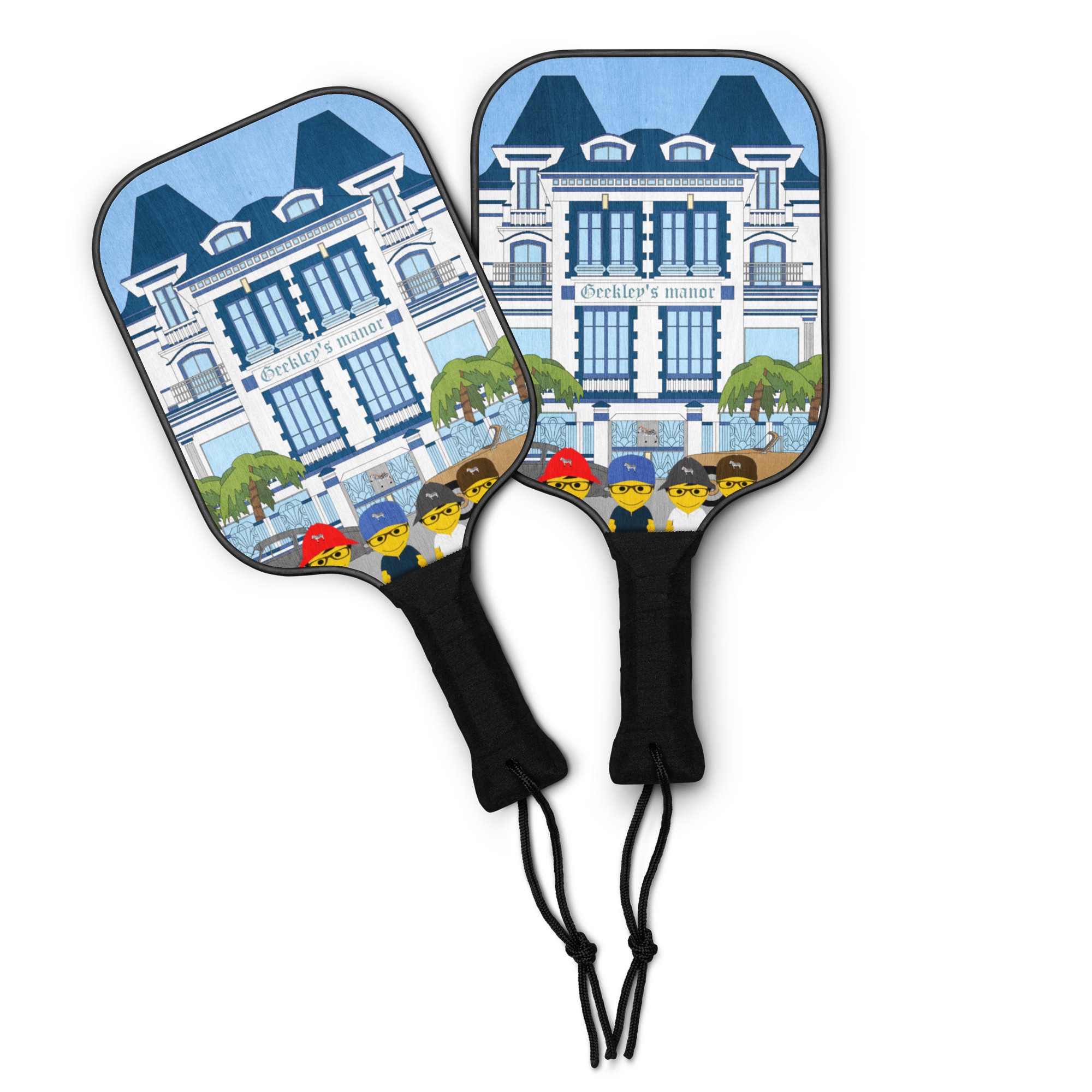 Kit de pickleball "Maison GEEKLEY" - Home sweet home