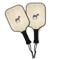 Kit de pickleball "Maison GEEKLEY" - zèbre