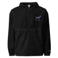 Veste pliable brodée Champion "MAISON GEEKLEY" - zèbre