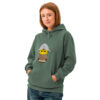 Sweat à capuche teinté unisexe - anorak camel - Edgar