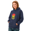Sweat à capuche teinté unisexe - anorak olive - Charles
