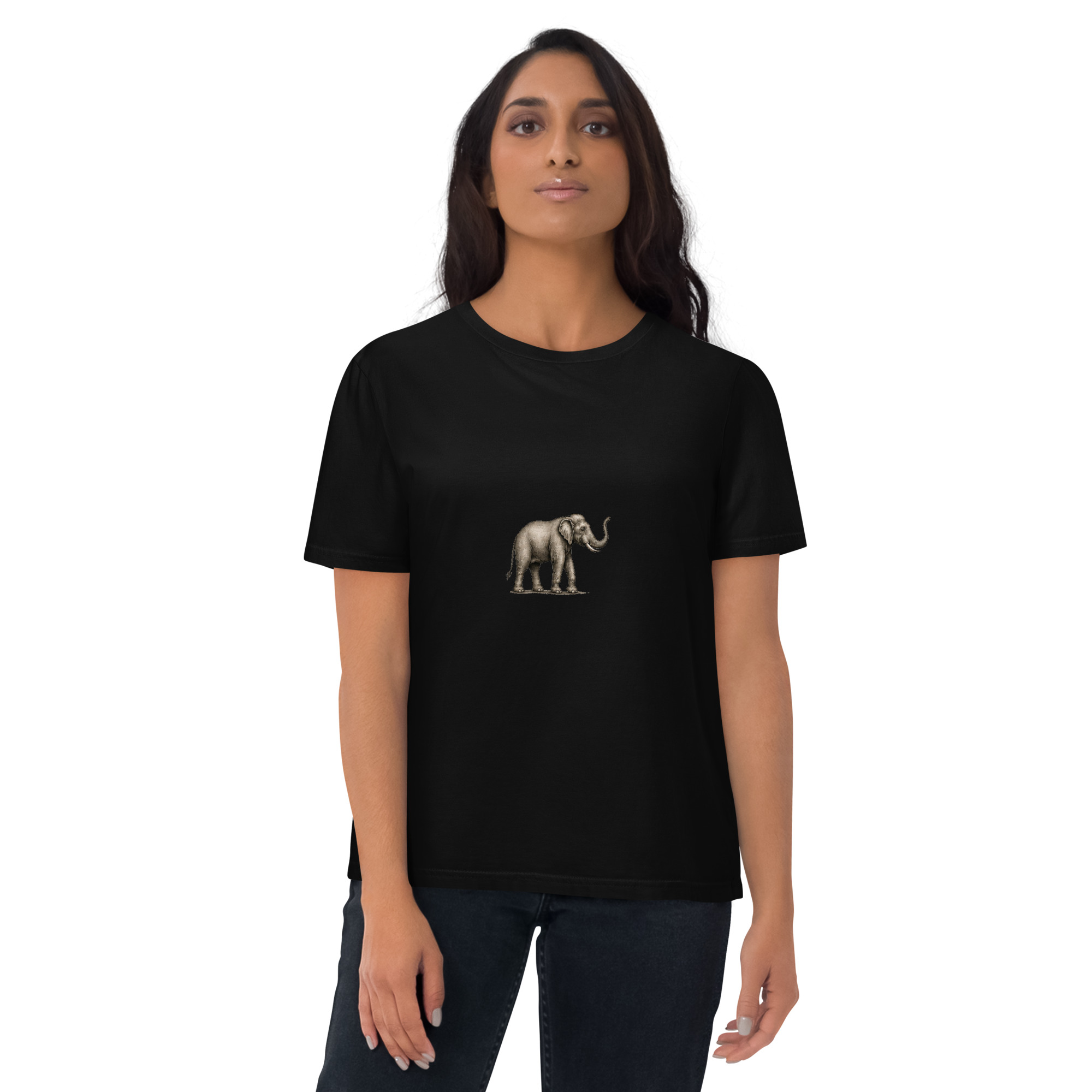 T-shirt coton biologique "MAISON GEEKLEY" - elephant