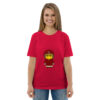 T-shirt coton biologique - anorak bordeaux - Dorian