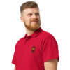 Polo piqué premium - anorak bordeaux – Dorian