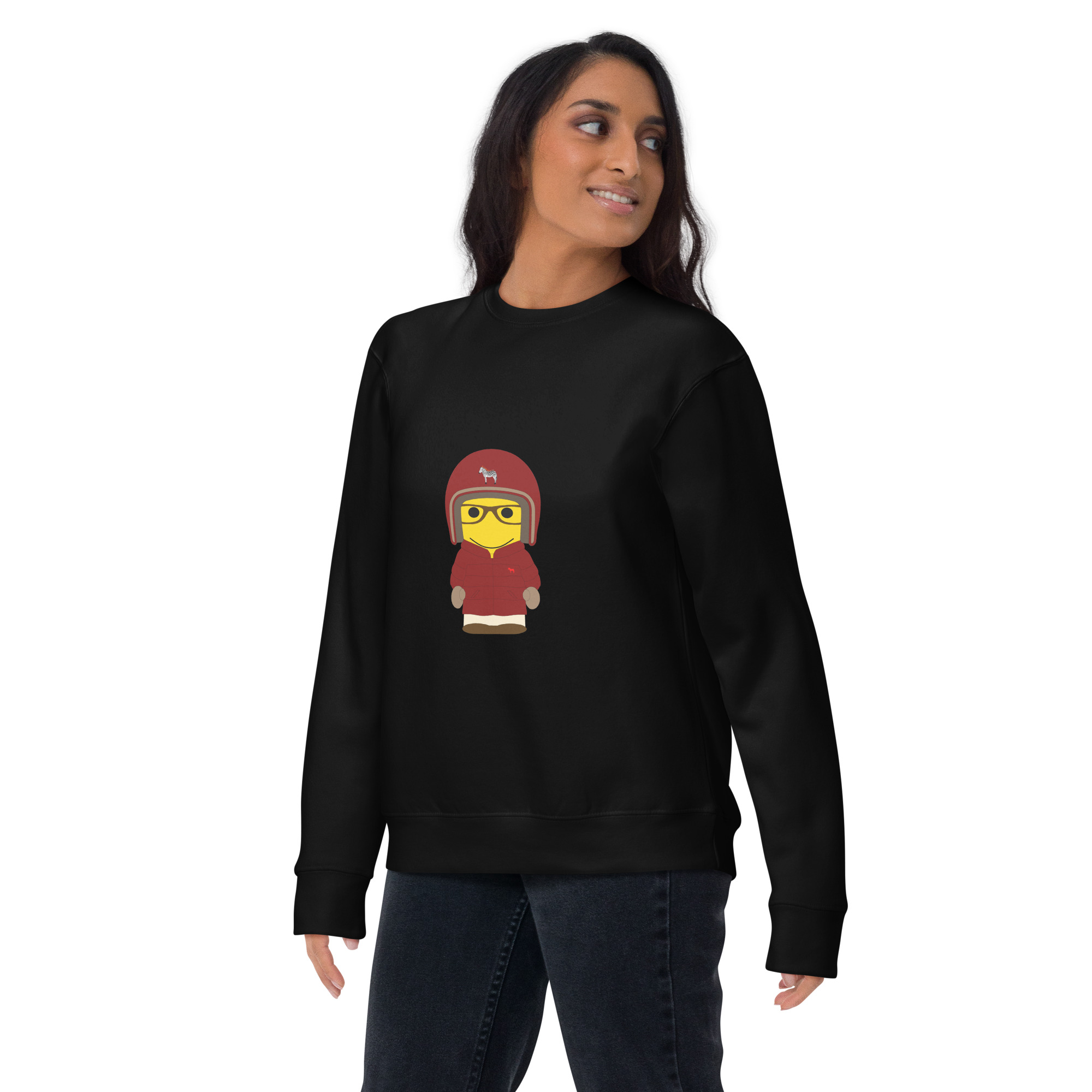 Sweatshirt premium unisexe - anorak bordeaux – Dorian