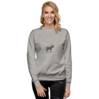 Sweat premium "MAISON GEEKLEY" – zèbre