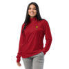 Pull à demi-zip léger - anorak bordeaux – Dorian