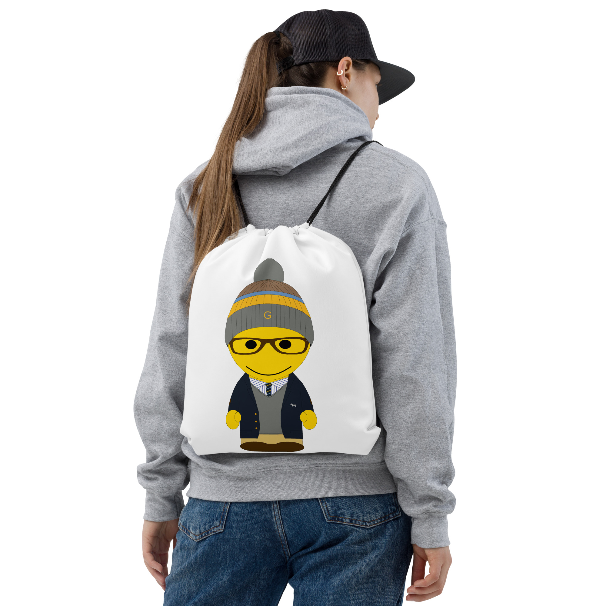 Sac à cordon - "College" - Fitzgerald – marine