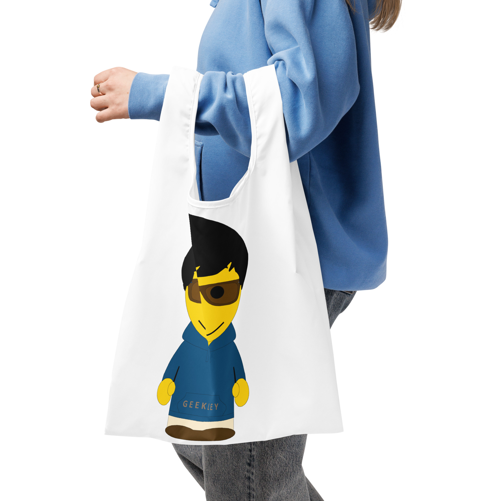 Sac de courses - sweatshirt marine - Benedict